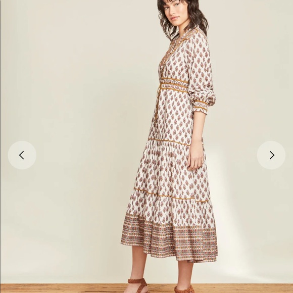 NWT Veronica Beard- ALESSANDRA BOHO-FLORAL DRESS Size 00 - Picture 2 of 13